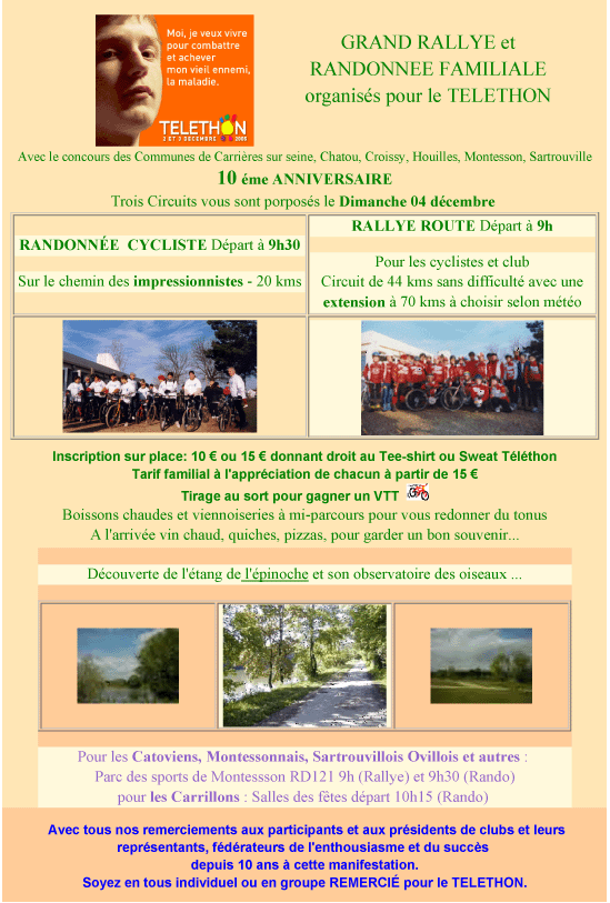Cliquer pour agrandir l'affiche des 2 Randonnées..